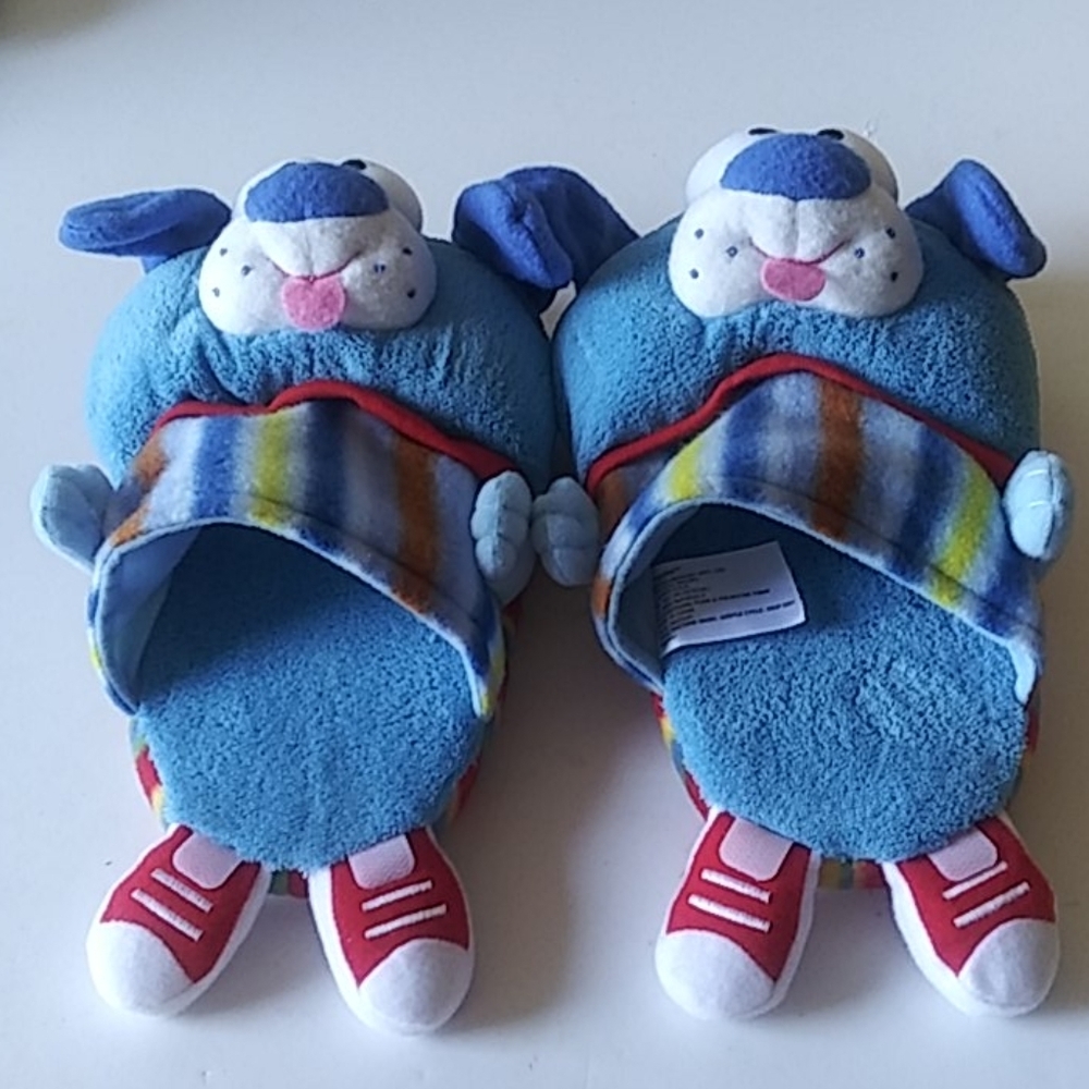 Hand puppet slippers for boys